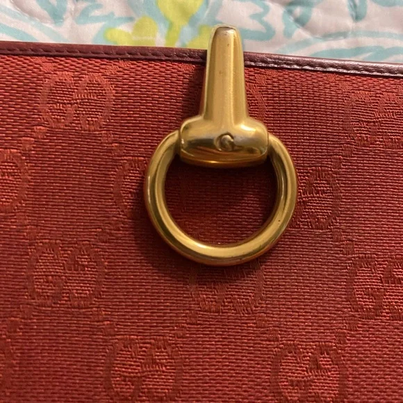 Gucci GG Horsebit Wallet Long Red - Picture 2 of 16